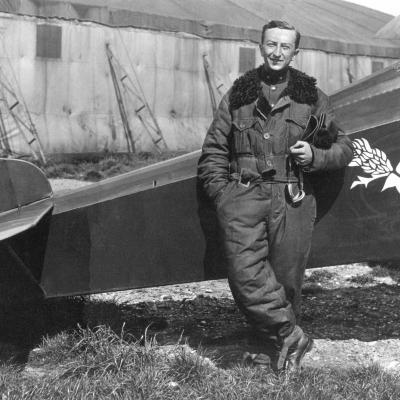 Sous-lieutenant Coppens de la 1e escadrille.