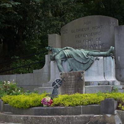 Militaire begraafplaats aan het fort van Chaudfontaine